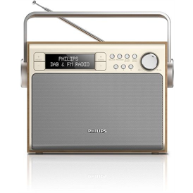 Philips AE5020/12 hordozható rádió - ezüst