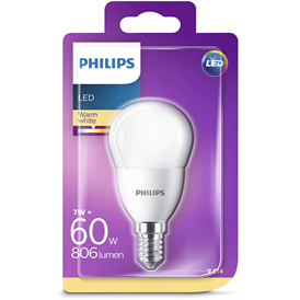 Philips 929001325201 Consumer E14 LED izzó - melegfehér | 60W