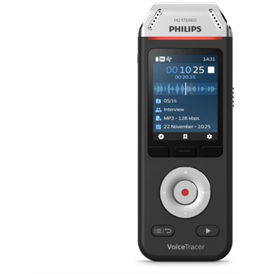 Philips DVT2110 sztereó diktafon - fekete | 8GB