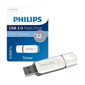 Philips PH667971 Pendrive Snow Edition - fehér/szürke | USB 2.0, 32GB