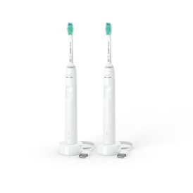 Philips Sonicare S3100 HX3675/13 elektromos fogkefe, dupla csomag - fehér