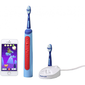 Playbrush Smart Sonic okos elektromos fogkefe - kék/piros