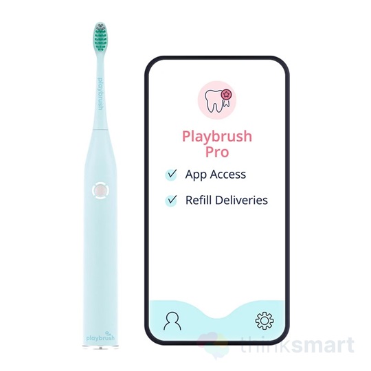 Playbrush Smart okos fogkefe - zöld