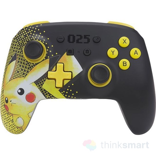 PowerA EnWireless Nintendo Switch Vezeték Nélküli kontroller - Pokémon: Pikachu 025