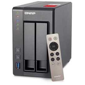 QNAP TS-251+-8G - 2 HDD hely - SATA NAS Hálózati adattároló (TS-251+-8G)