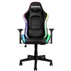RaidMax Drakon DK925 ARGB gamer szék - fekete (DK925BK)