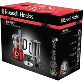 Russell Hobbs 24730-56 Desire konyhai robotgép - piros