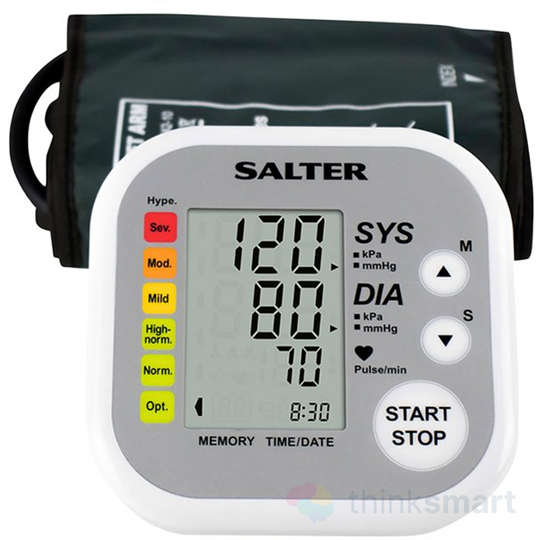 Salter Automata Felkaros Vérnyomásmérő - fehér (BPA-9201)