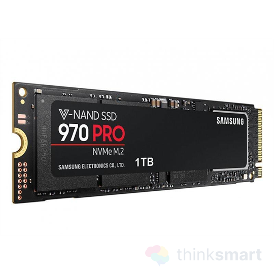 Samsung 970 Pro NVMe M.2 1TB SSD tároló (MZ-V7P1T0BW)