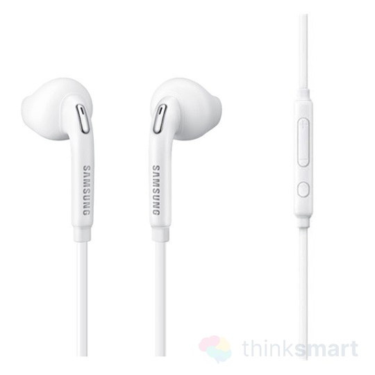 Samsung EO-EG920BW sztereo fülhallgató |3.5mm jack, mikrofon, felvevő gomb, hangerő szabályzó