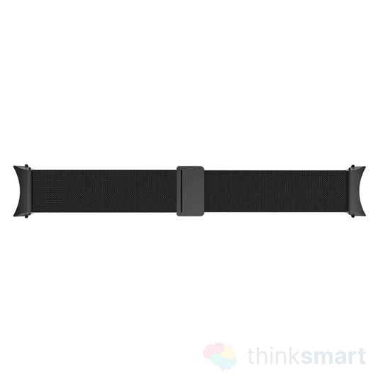 Samsung GP-TYR860SAABW Milánói fém okosóra szíj - fekete | Samsung Galaxy Watch 4, 40mm