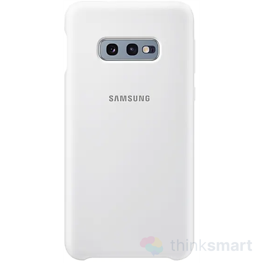 Samsung Silicone mobiltelefon tok - fehér (Samsung Galaxy S10 E)