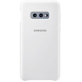 Samsung Silicone mobiltelefon tok - fehér (Samsung Galaxy S10 E)