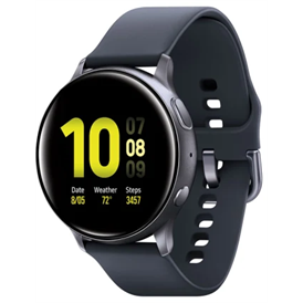 Samsung Galaxy Watch Active2 okosóra - fekete/fekete | 40mm