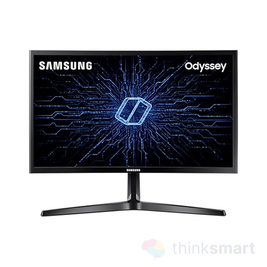 Samsung LC24RG50FQRXEN ívelt Gamer monitor 23,5", 144Hz VA, 1920x1080, 16:9, 250cd/m2, 4ms, DP/2xHDMI, FreeSync
