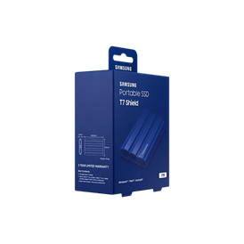 Samsung MU-PE1T0R/EU T7 Shield 1000GB USB 3.2 külső SSD - kék