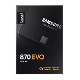Samsung MZ-77E250B/EU SSD 870 EVO SATA III 2.5 inch 250 GB