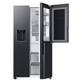 Samsung RH68B8840B1/EF side-by-side hűtőszekrény - fekete | Food ShowCase ajtóval