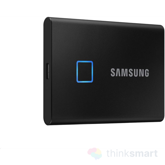 Samsung T7 Touch USB3.2 500GB külső SSD - fekete (MU-PC500K/WW)