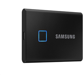 Samsung T7 Touch USB3.2 500GB külső SSD - fekete (MU-PC500K/WW)