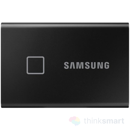 Samsung MU-PC2T0K/WW T7 Touch 2TB USB3.2 külső SSD meghajtó, ujjlenyomatolvasóval - fekete