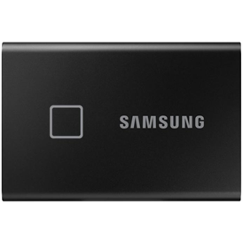 Samsung MU-PC2T0K/WW T7 Touch 2TB USB3.2 külső SSD meghajtó, ujjlenyomatolvasóval - fekete