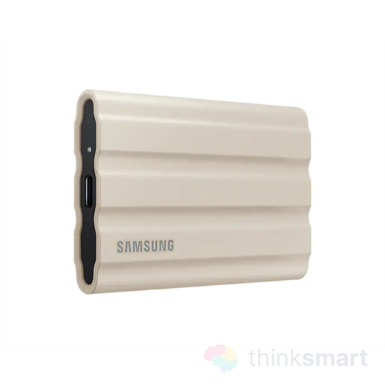 Samsung MU-PE2T0K/EU T7 Shield 2TB USB 3.2 külső SSD meghajtó - bézs