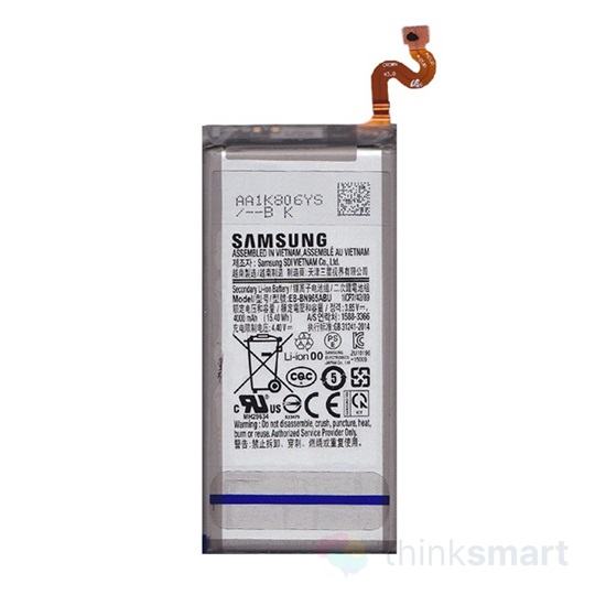 Samsung kompatibilis akkumulátor | 4000mAh Li-Ion, Samsung Galaxy Note 9