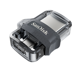 SanDisk SDDD3-032G-G46 Ultra Dual Drive 32GB USB3.0 pendrive - fekete