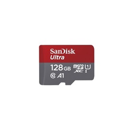 Sandisk 186505 MICROSD ULTRA ANDROID KÁRTYA 128GB, 120MB/s, A1, Class 10, UHS-I