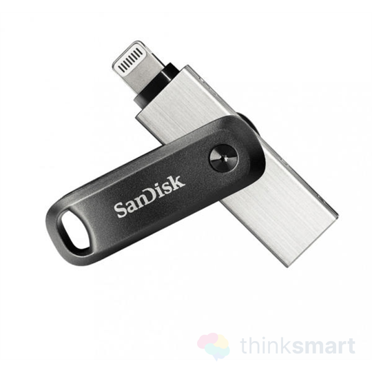 Sandisk 183589 iXpand 256GB USB3.0 / Lightning pendrive - fekete/ezüst