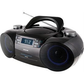 Sencor CD-s rádió - fekete | Bluetooth, SD kártya, USB (SPT4700)