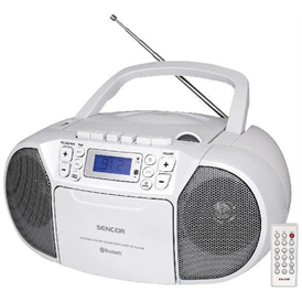 Sencor SPT 3907 CD-s FM rádió - ezüst