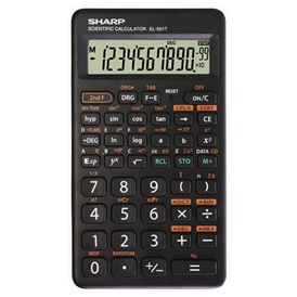 Sharp EL501TBWH tudományos számológép, 146 funkció