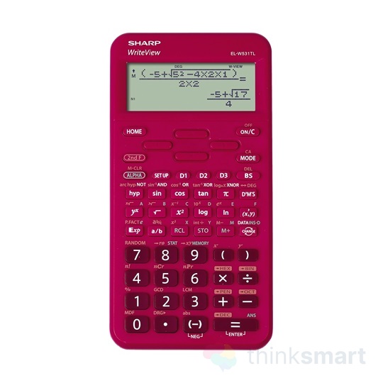 Sharp ELW531TLBRD tudományos számológép, 420 funkció - piros