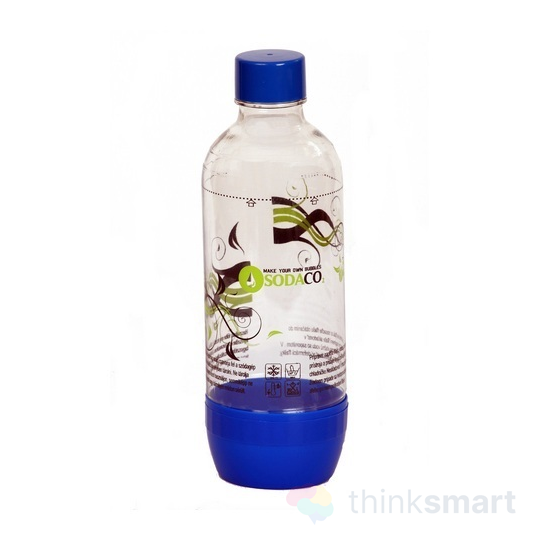 Sodaco szénsavasító PET palack 1L - kék