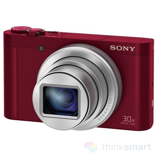 Sony DSC-WX500 digitális fényképező - piros (DSCWX500R.CE3)