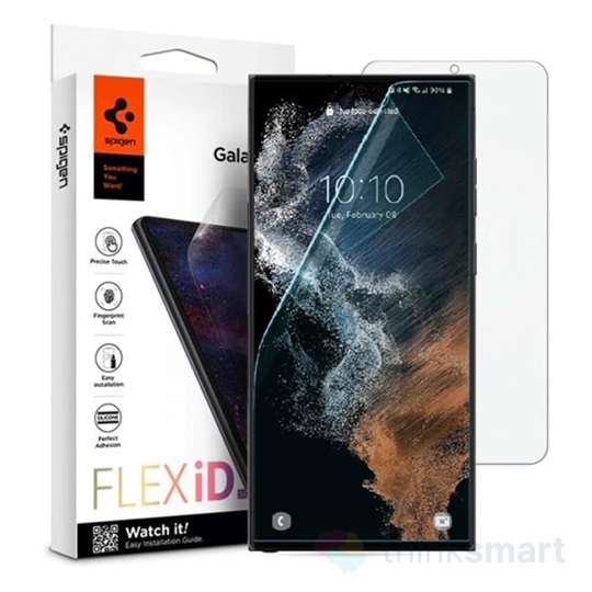 Spigen Flex iD hajlított kijelzővédő | Samsung Galaxy S23 Ultra