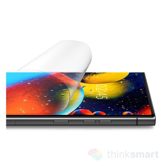 Spigen Flex iD hajlított kijelzővédő | Samsung Galaxy S23 Ultra