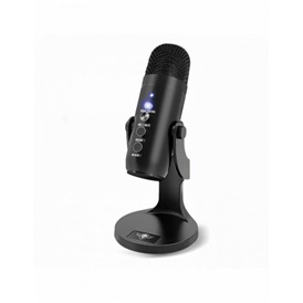 Spirit of Gamer EKO 700 mikrofon - fekete | USB, Cardioid, zajszűrés, beépített jack csatlakozó