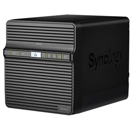 Synology DS420J DiskStation NAS - fekete | 4xHDD, 4GHz, 1GB DDR4, 1x1GbE, 2xUSB3.2