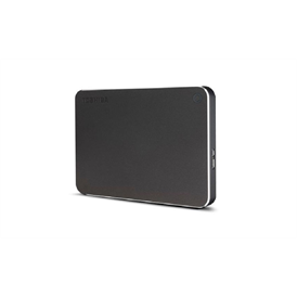 TOSHIBA Canvio Premium fekete külső HDD, 2.5", 1TB, USB 3.1, Type-C (HDTW210EB3AA)