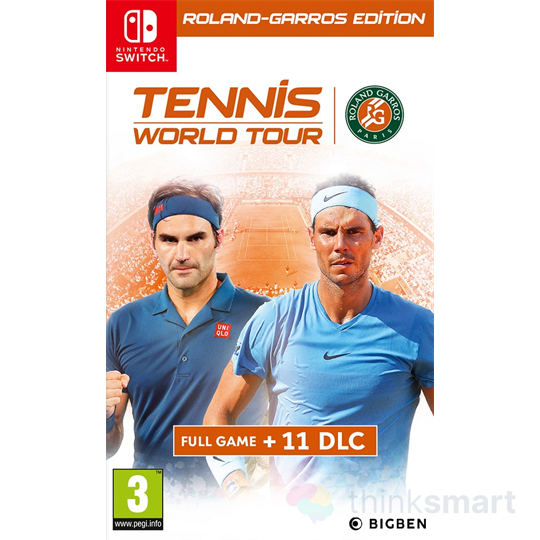 Tennis World Tour Roland Garros Edition Nintendo Switch játékszoftver