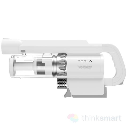Tesla HS300WX álló akkumulátoros kéziporszívó - fehér | 18.5V, 200W