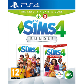 The Sims 4 + Cats and Dogs PS4 játékszoftver
