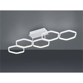 Trio R62055131 Vigo fehér fényerőszabályzós LED mennyezeti lámpa