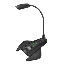 Vertux Gaming Vertumic-1 vezetékes gamer mikrofon - fekete | LED világítás