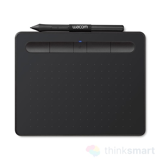 Wacom CTL-4100WLK-N Intuos S digitalizáló tábla - fekete | Bluetooth