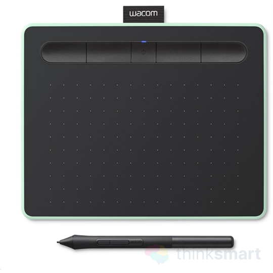 Wacom CTL-6100WLE-N Intuos 2M" digitálizáló tábla - pisztácia zöld | Bluetooth