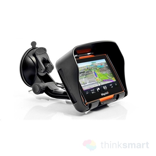Wayteq xRIDER Smart 4,3" motoros navigáció - fekete (térkép nélkül)